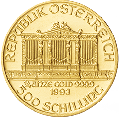1/4oz Gold Philharmonic ATS