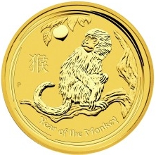 2016 Lunar II Year of the Monkey 1/20oz