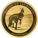 1/10oz Gold Nugget / Kangaroo