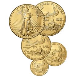 Set American Gold Eagles